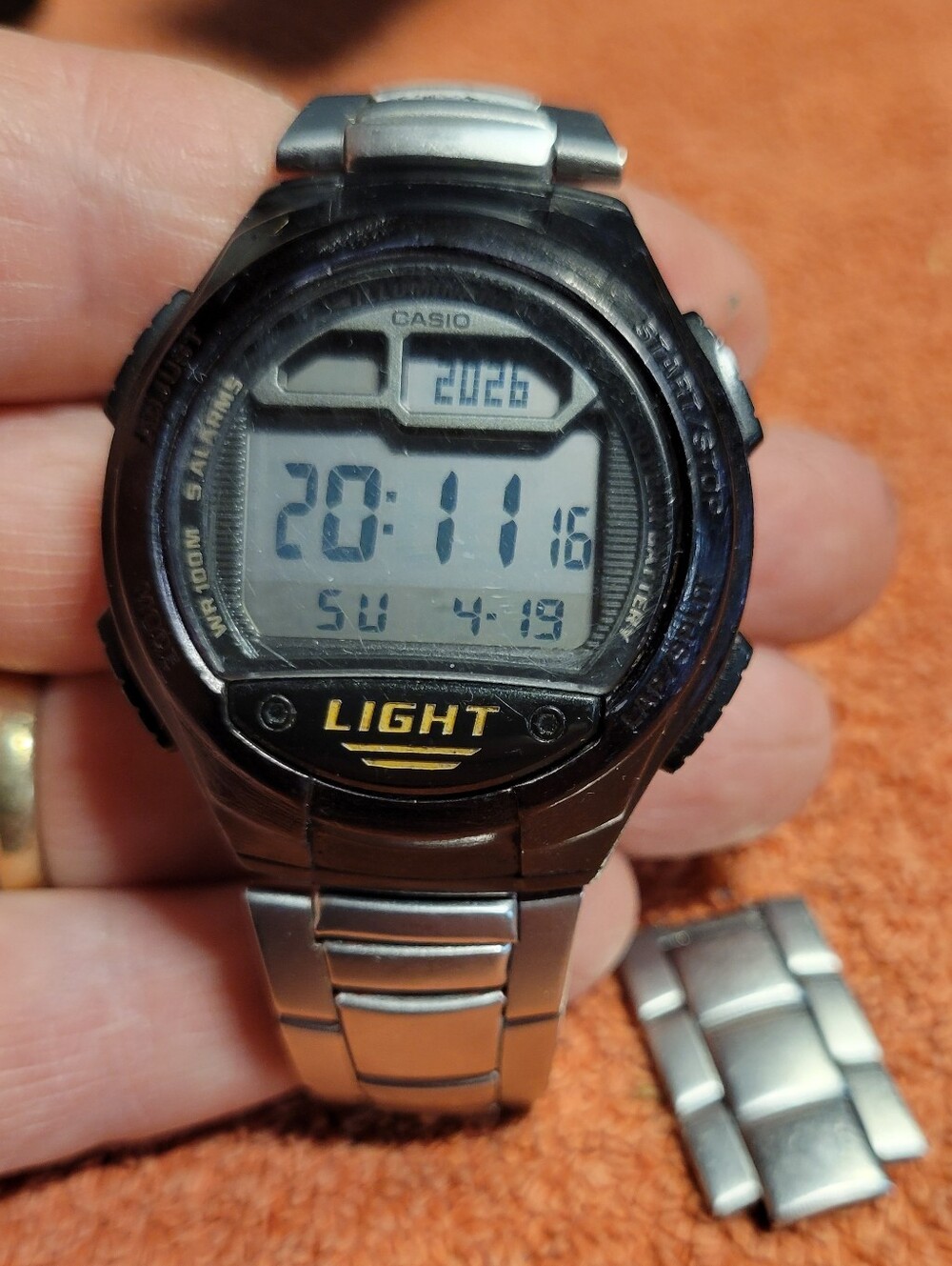 Casio W-734 Digital Watch